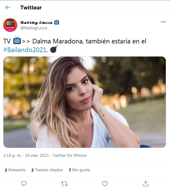 www.minutoneuquen.com Dalma Maradona2