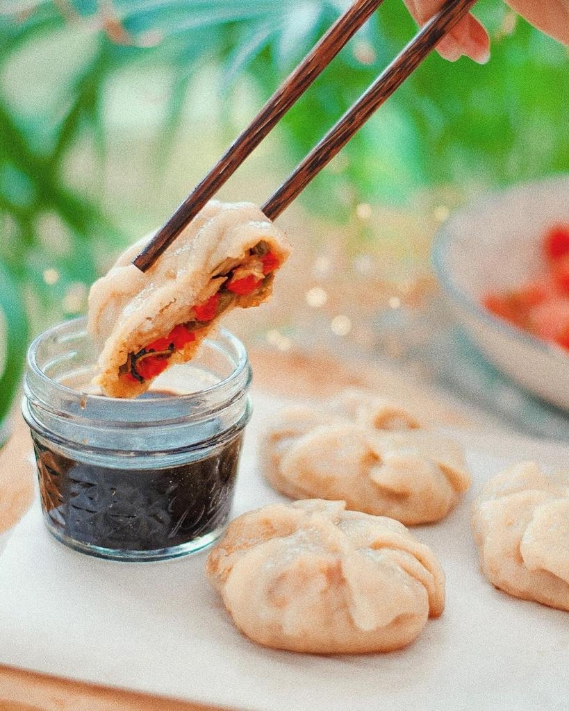 dumplings verduras