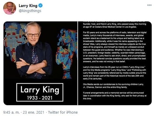 LARRY KING 3