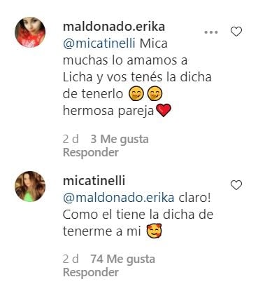 MICA TINELLI LISANDO LOPEZ