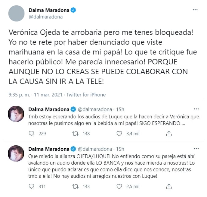dalma maradona verónica ojeda 1