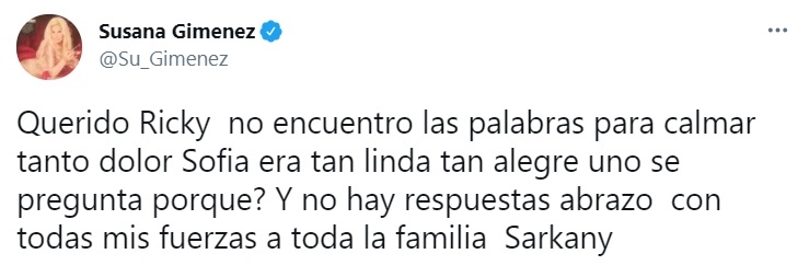 SUSANA GIMENEZ SARKANY