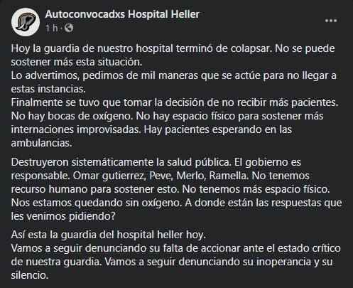 autoconvocados heller