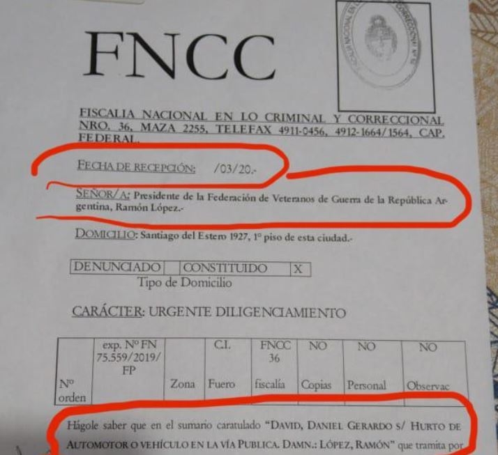 denuncia malvinas