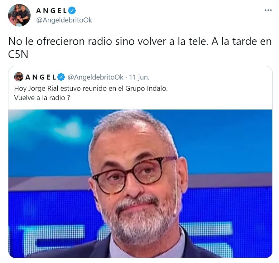 Jorge Rial mammón