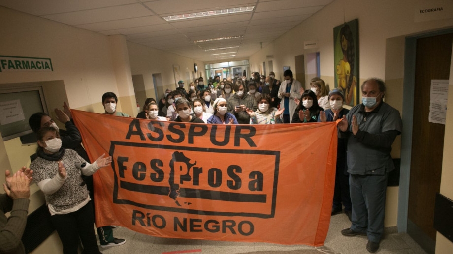 trabajadores de salud rio negro