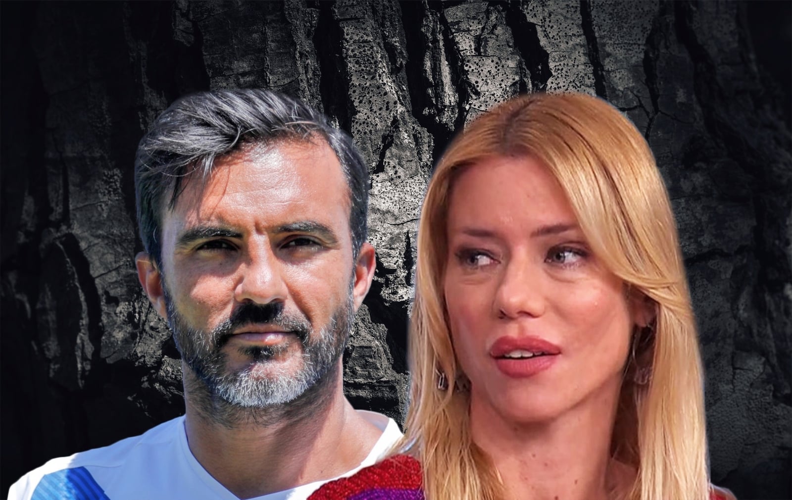 Fabian Cubero y Nicole Neumann