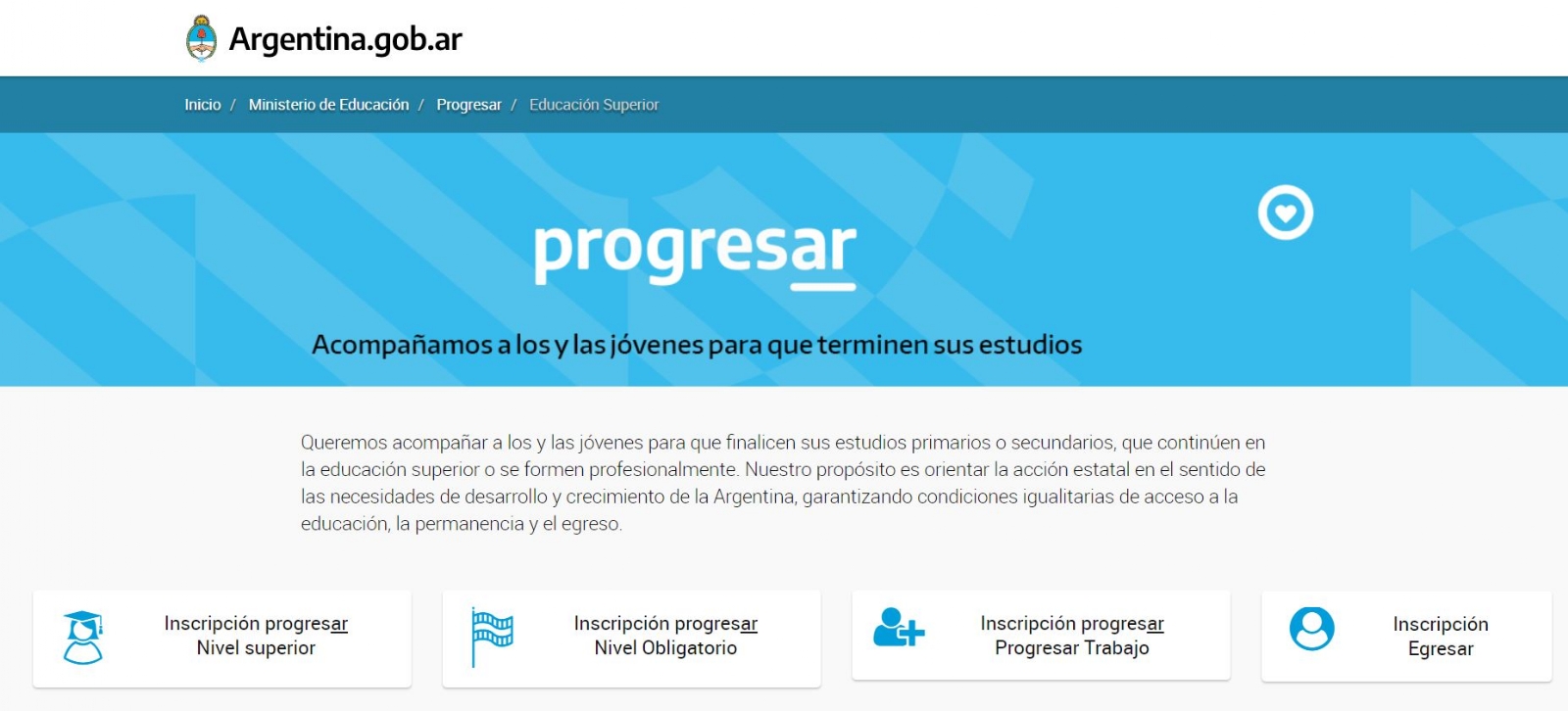pro gre sar