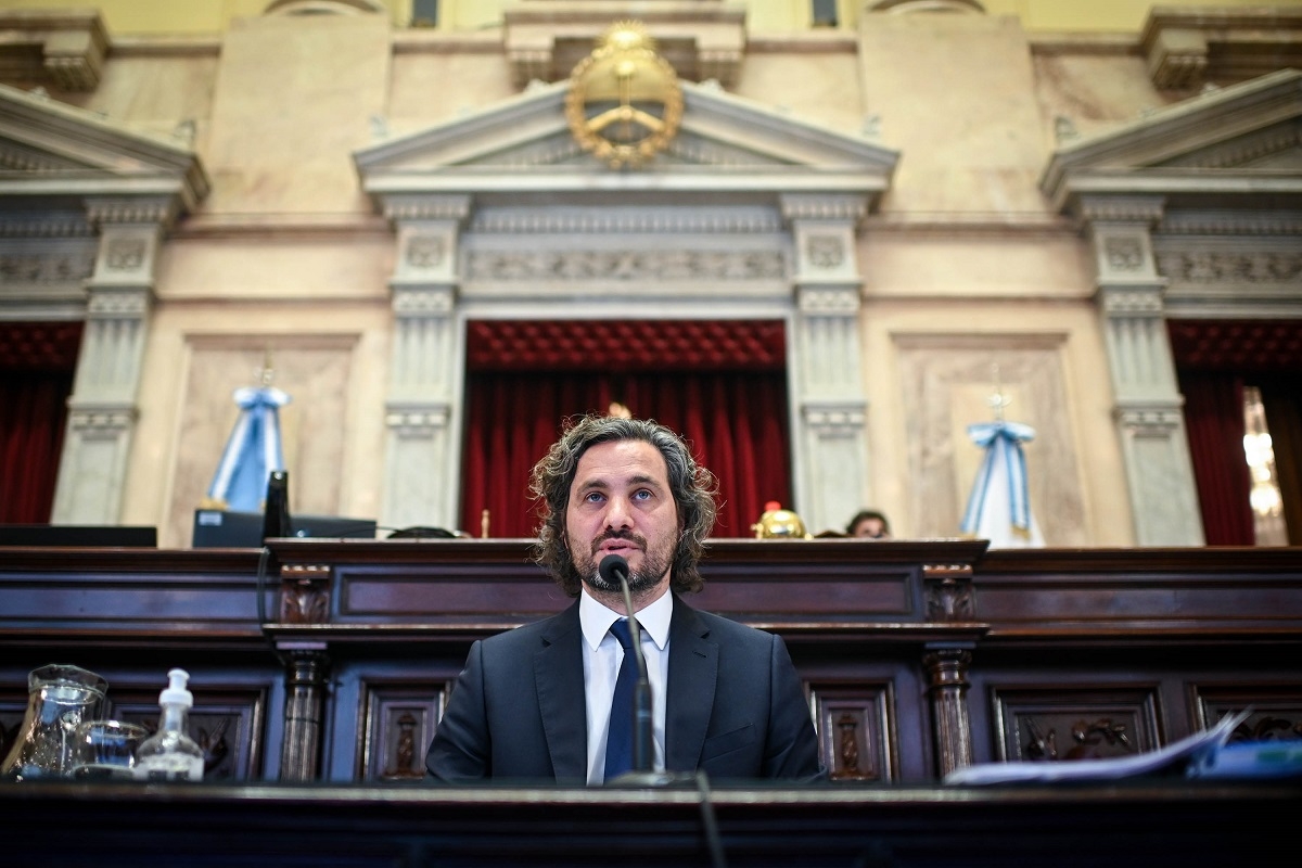 santiago-cafiero-senado-informe-octubre