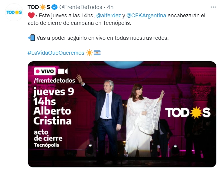 acto oficialismo
