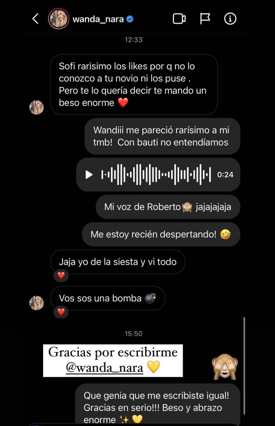 wanda-nara-le-escribio-a-sofia-jujuy-jimenez-para-aclarar-lo-sucedido-con-los-likes-a-su-novio-1298821