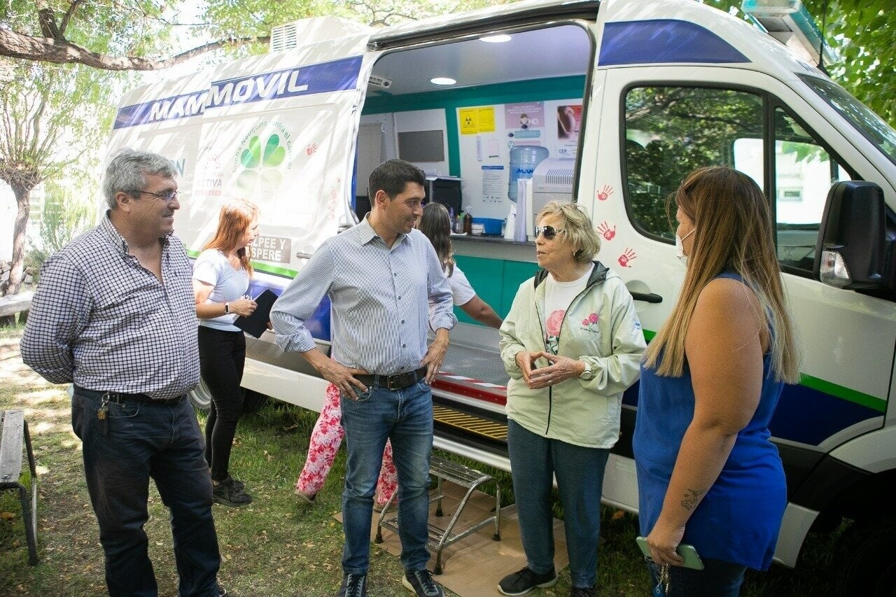mamógrafo móvil