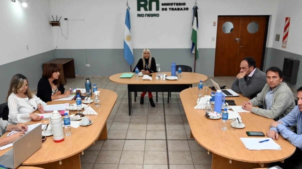 En el Ministerio de Trabajo y Economía de Río Negro