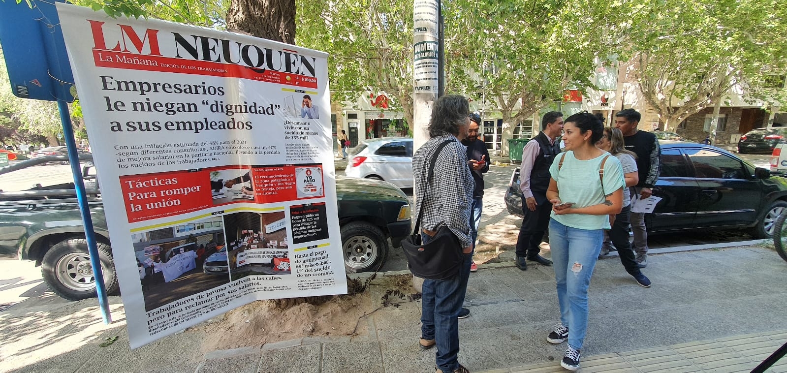 Trabajadores de prensa mejoras salariales Fuente Javier Manzano (6)