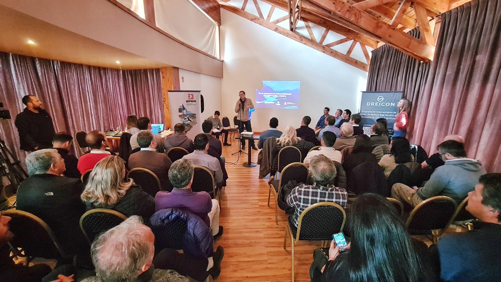 Programa de Soterramiento del Servicio de Energía para Villa la Angostura