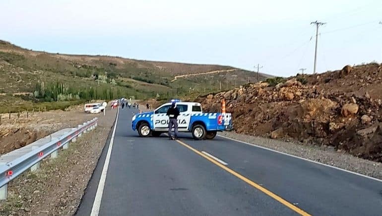 vuelco ruta 43 - Facebook