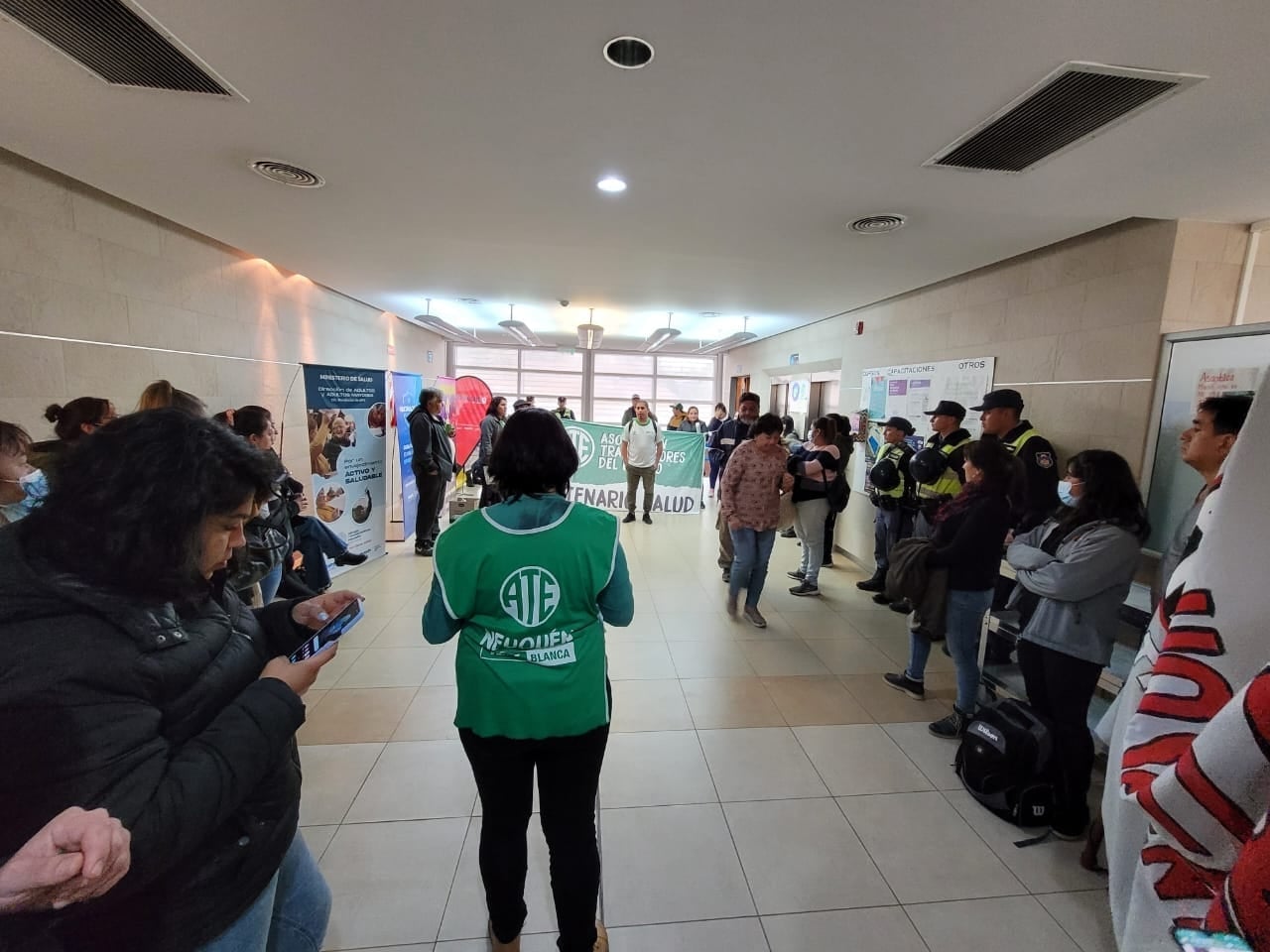 reclamo hospital centenario - ATE 3