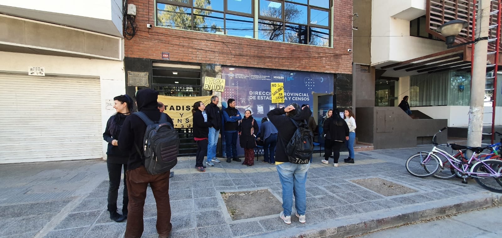 Trabajadores de Estadísticas y Censos. Fuente Javier Manzano (1)
