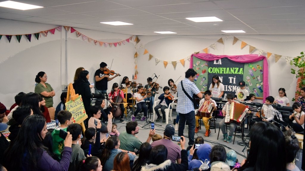 orquesta infanto juvenil de Andacollo