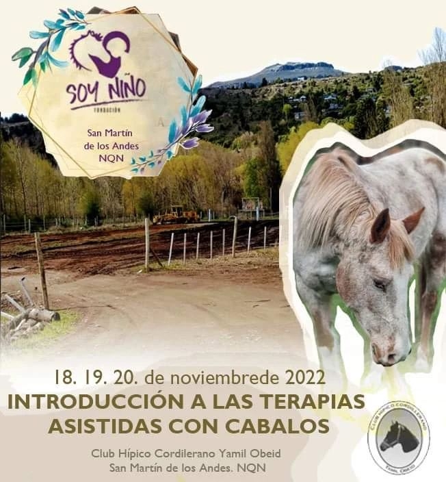 Curso Introducción a las Terapias Asistidas con Caballos en San Martín de Los Andes