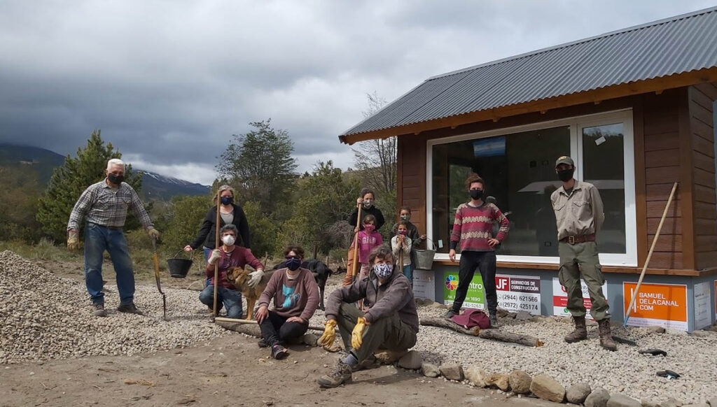 Integrantes de la Asociación Villa Lago Meliquina