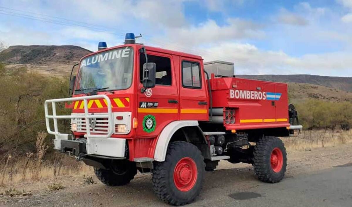 Renault M180, para incendios forestales de la Asociación de Bomberos Voluntarios de Aluminé