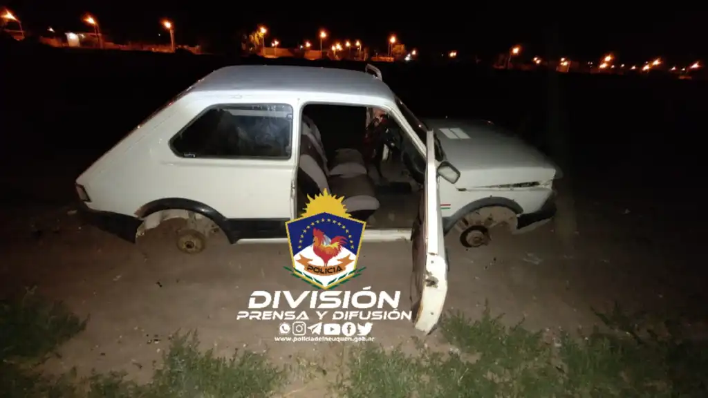 auto robado recuperado