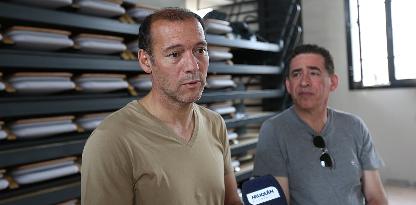 Omar Gutiérres y Marcelo Colonna