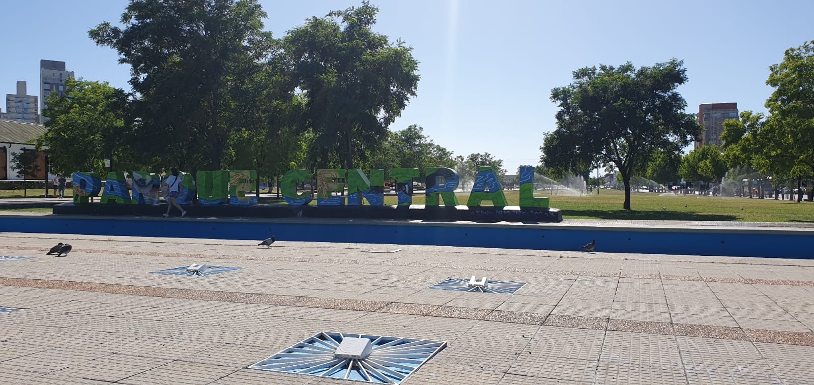 Clima soleado. Parque Central de la ciudad de Neuquén Fuente Javier Manzano (5)