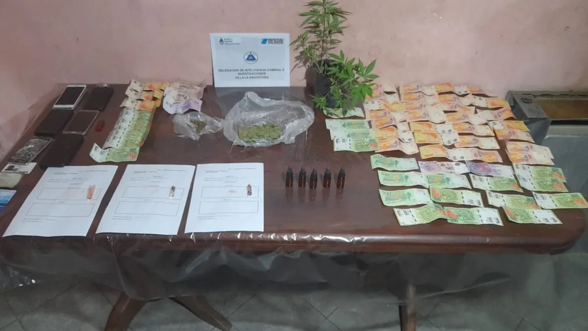 Tráfico de drogas en Villa La Angostura 1