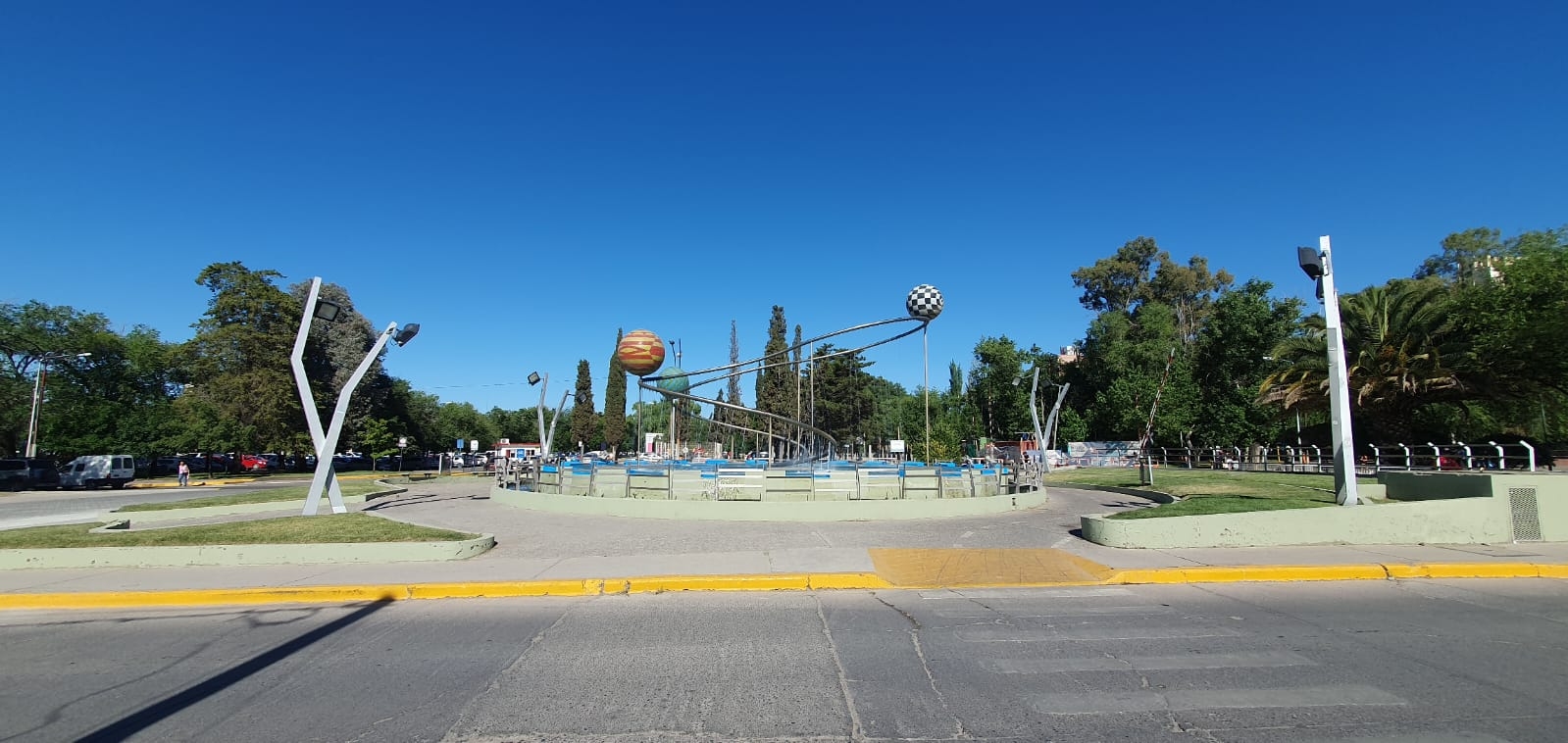 Clima, Neuquén capital, soleado y despejado. Fuente Javier Manzano (3)
