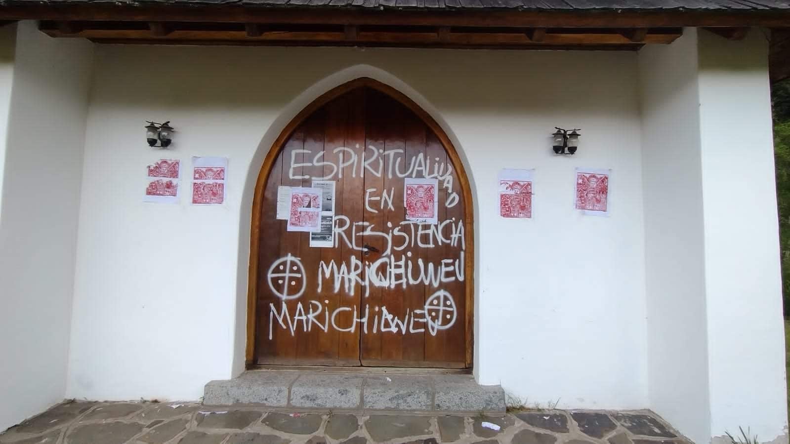 capilla vandalizada portada twitter