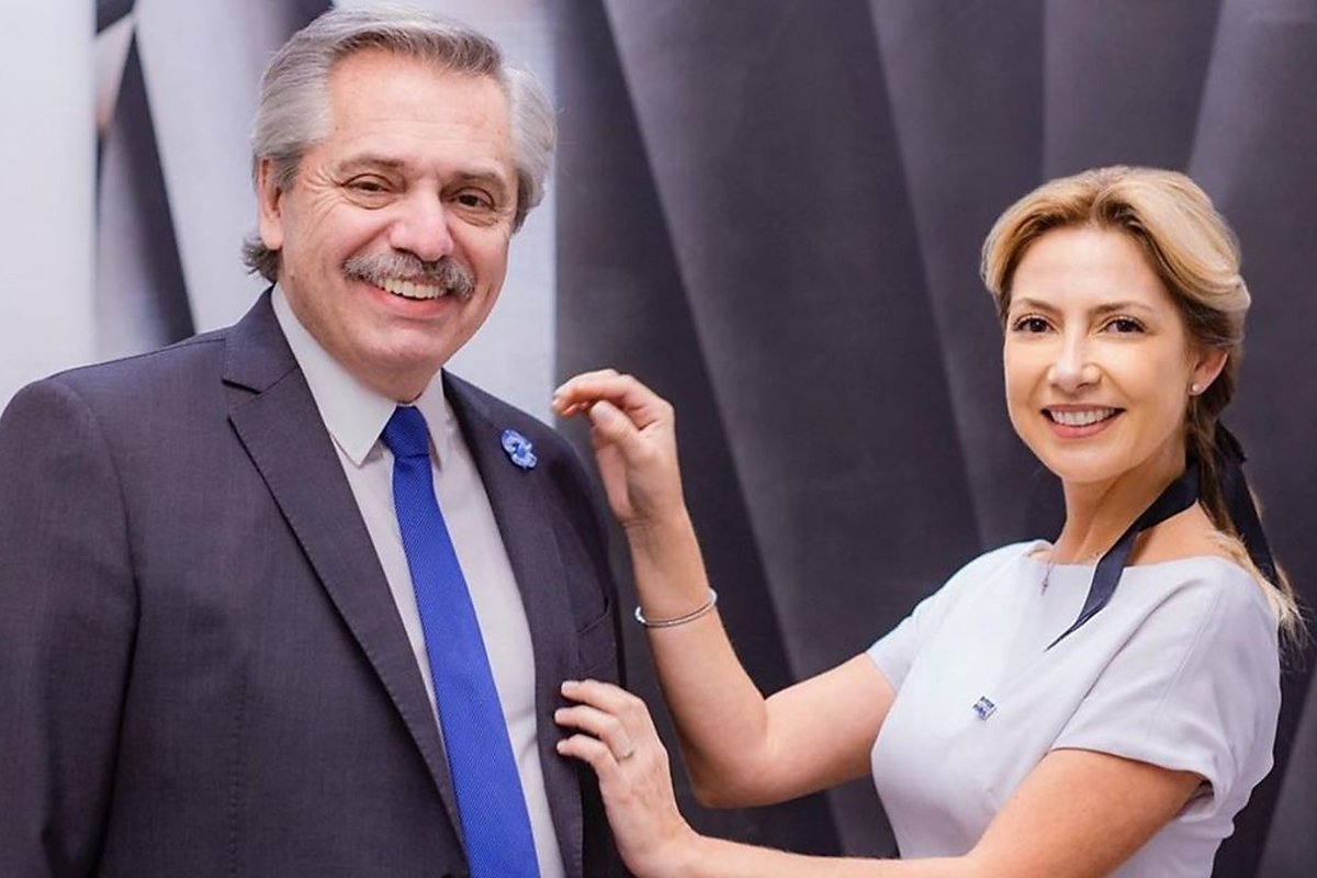 alberto-fernandez-y-fabiola-yanez-Presidencia