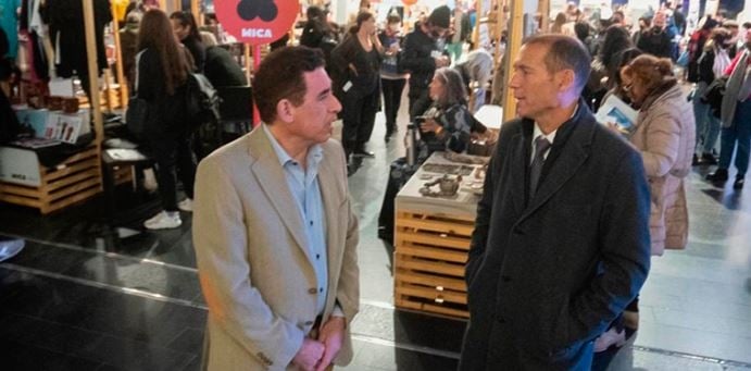 Omar Gutiérrez y Marcelo Colonna en MICA 2022