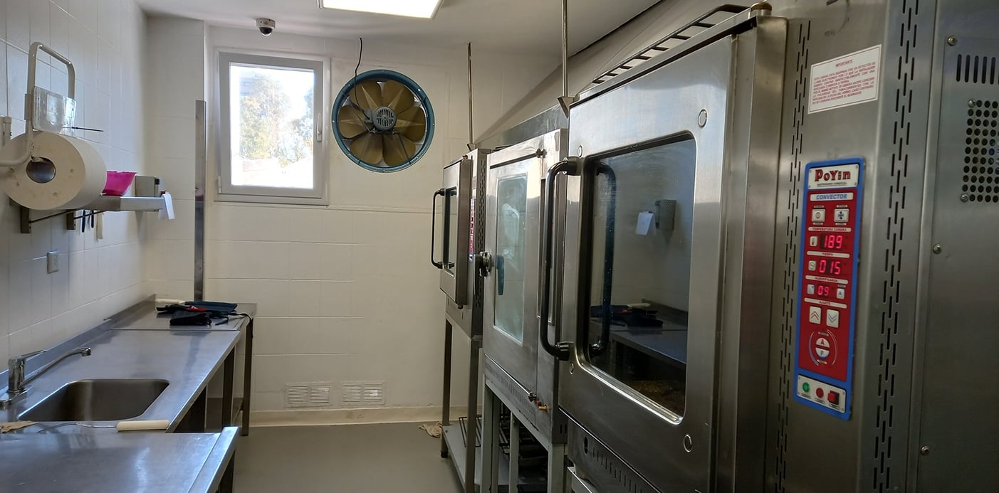 remodelación de la cocina del HPN Dr. Eduardo Castro Rendón
