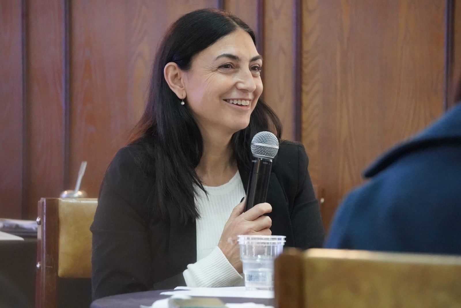 la ministra de Salud, Andrea Peve