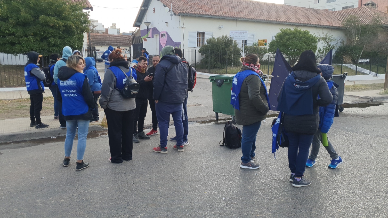 Trabajadores de Vialidad Neuquén