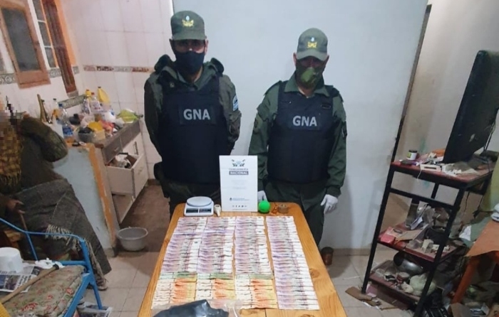 Gendarmería Plottier drogas
