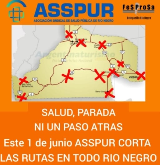 mapa de cortes