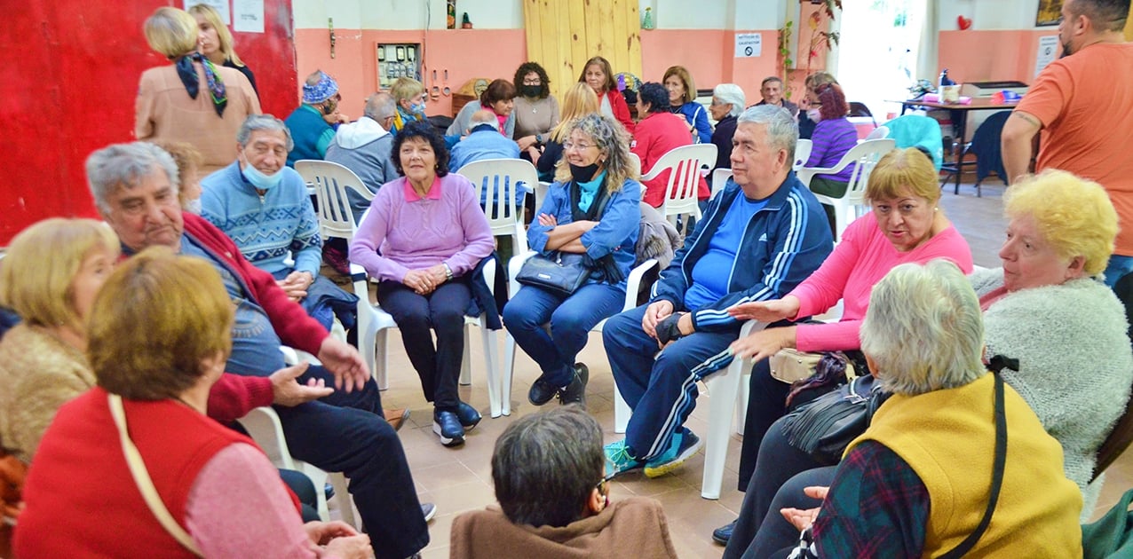 Jornadas para adultos mayores Plaza Huincul