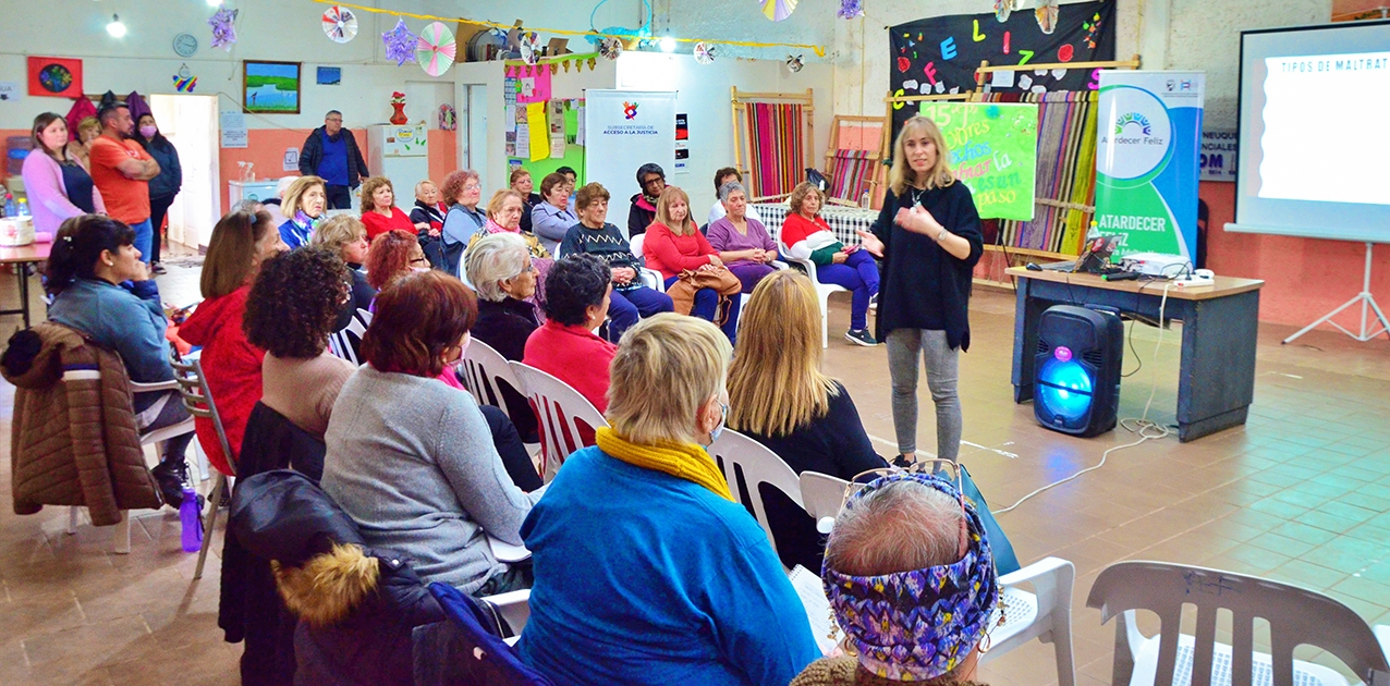 Jornadas para adultos mayores Plaza Huincul 2