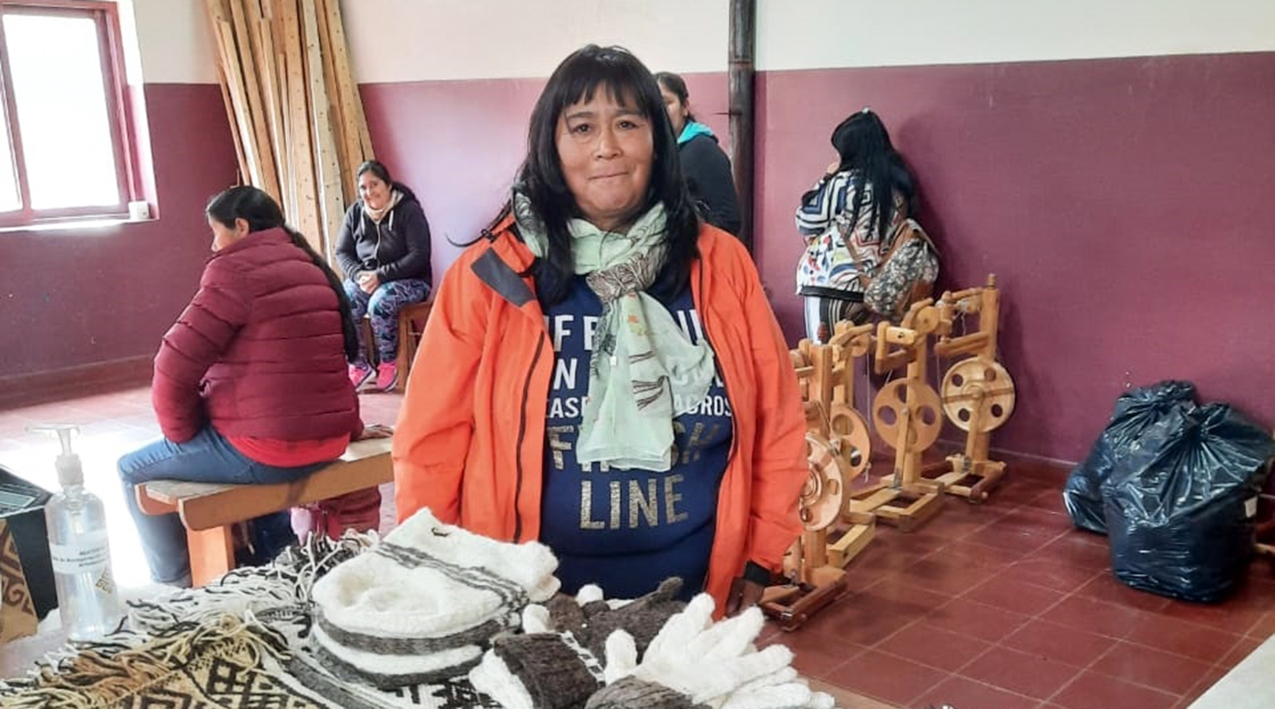 Mujeres tejedoras Neuquén 2