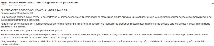 Acusación Ramos
