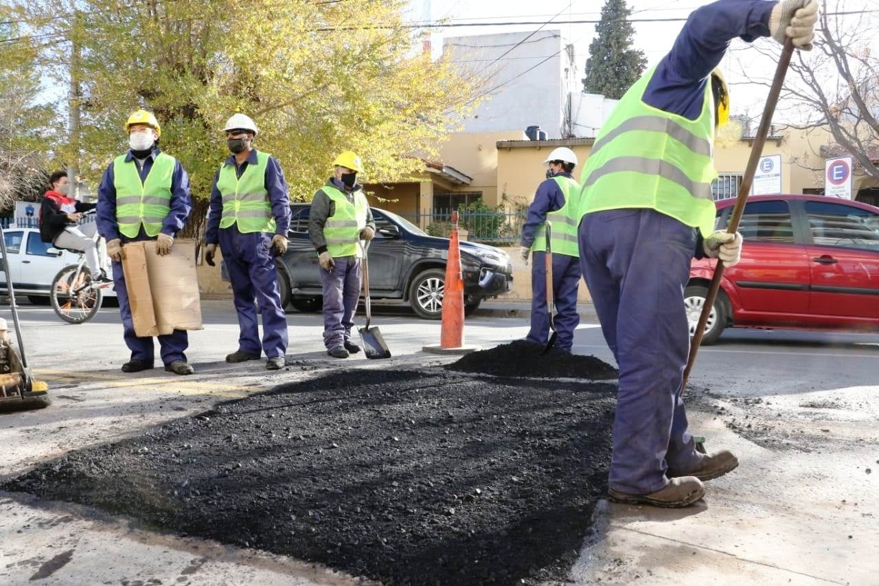 Bacheo en la Ciudad de Neuquén