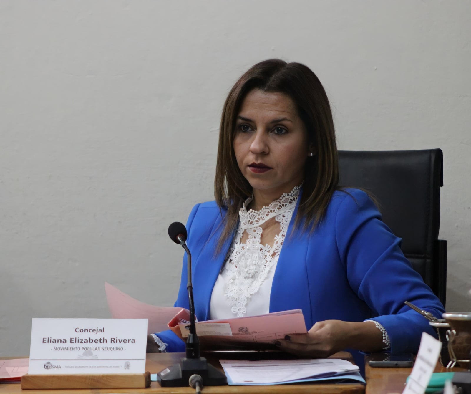 Concejal de San Martín de los Andes por el MPN, Eliana Rivera