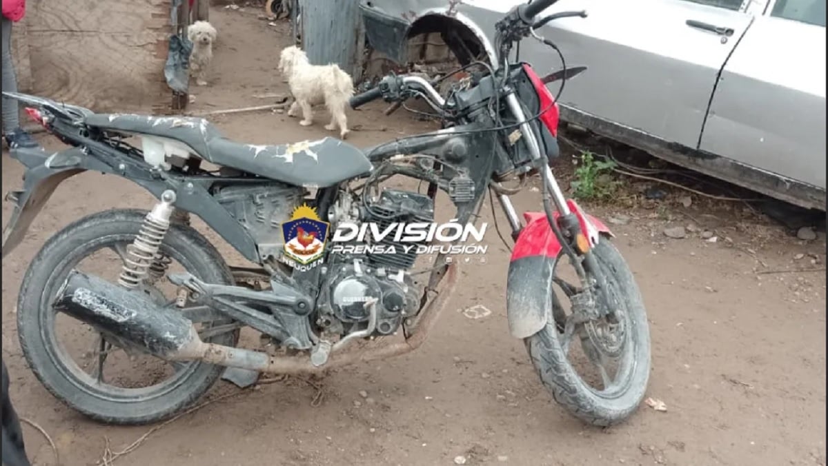 moto secuestrada barrio tom norte