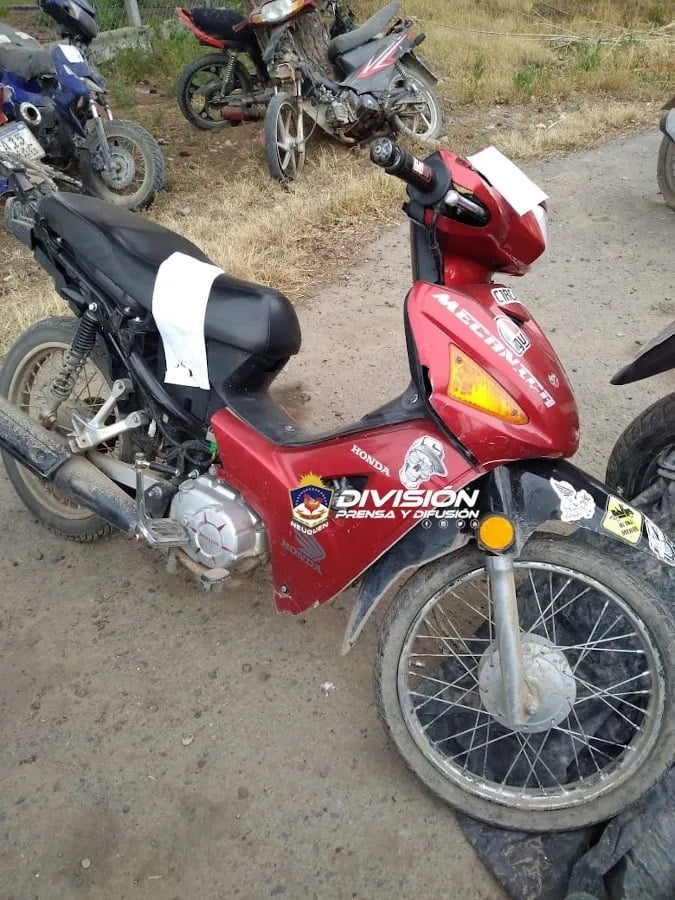 motocicleta Policía de Neuquén