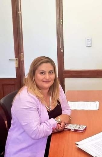 Intendente de Bajada del Agrio, Mabel Pino