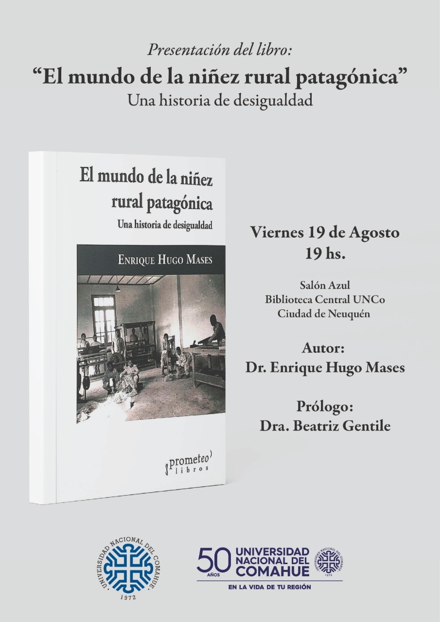 Libro El mundo de la niñez rural patagónica