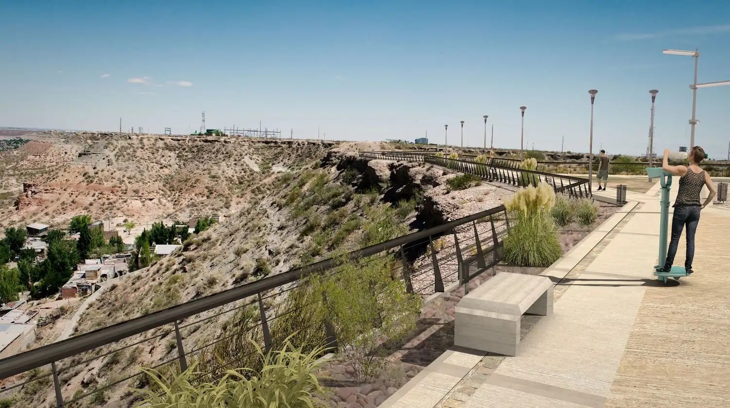 Parque Lineal Las Bardas Neuquén capital
